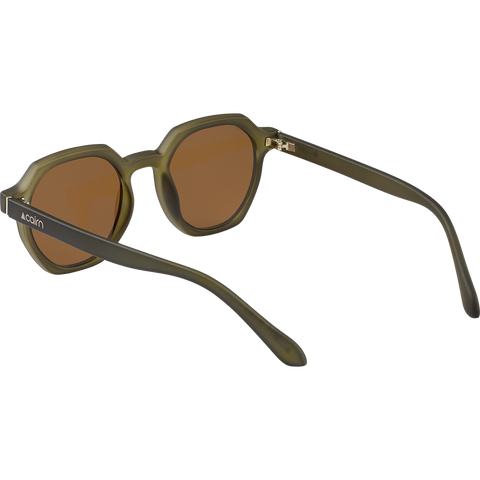 Cairn Hexa Sunglasses - Crystal Mat Khaki