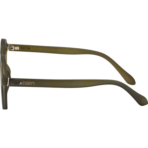 Cairn Hexa Sunglasses - Crystal Mat Khaki