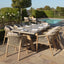 Maze Martinique 8 Seat Rectangular Dining Set With Concrete Top - 230cm