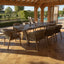 Maze Martinique 8 Seat Rectangular Dining Set With Concrete Top - 230cm