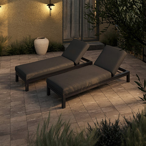 Maze Oslo Double Sunlounger Set