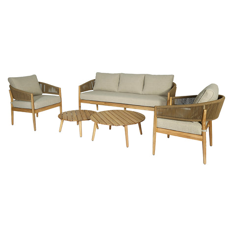 Maze Porto 3 Seat Sofa Set With 2 Tables