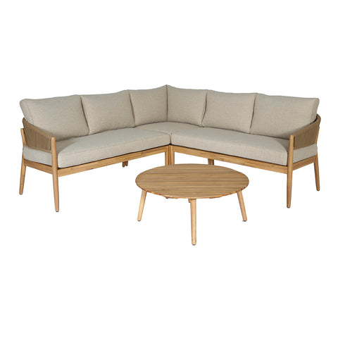 Maze Porto Corner Sofa Set With 2 Tables