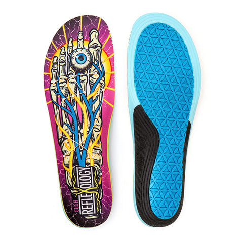 Remind Cush Impact Reflexology 5.5mm Mid High Arch Insoles