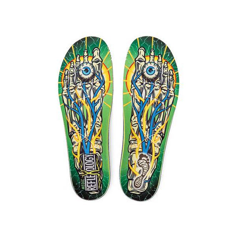 Remind Medic Reflexology 5mm Mid-High Arch Insoles