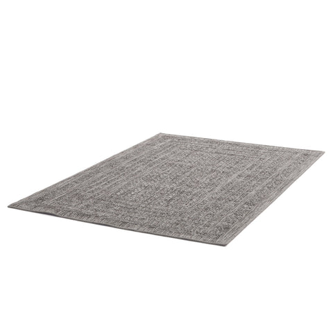 Maze Alfresco Charcoal 200x290cm Outdoor Rug