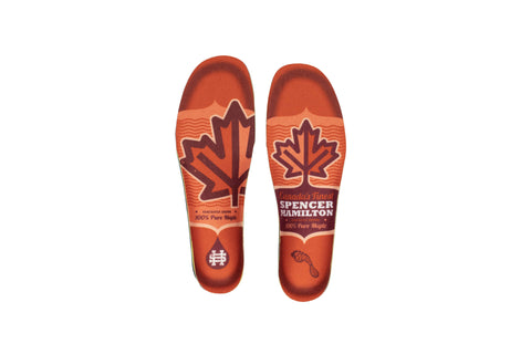 Remind Medic Impact 6mm Mid High Arch | Spencer Hamilton Maple Syrup Insoles