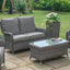 Maze Victoria High Back 2 Seat Sofa Set