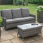 Maze Victoria High Back 3 Seat Sofa Set