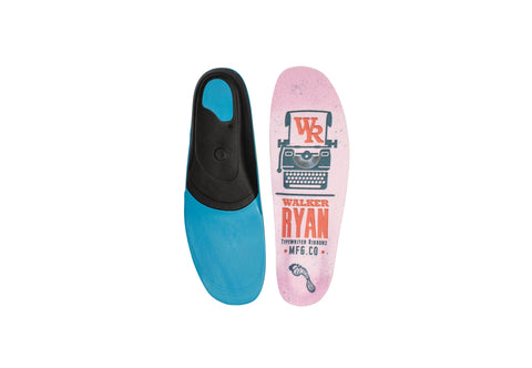 Remind Cush Impact 6mm Mid High Arch | Walker Ryan Typewriter Insoles