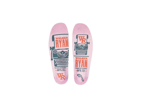 Remind Cush Impact 6mm Mid High Arch | Walker Ryan Typewriter Insoles