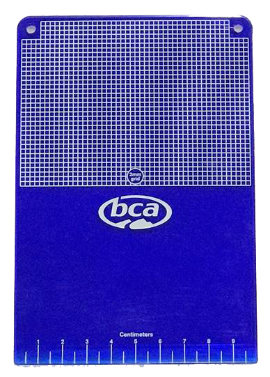 BCA - Polycarbonate Snow Crystal Card