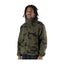 Howl Berber Fleece in Washed Camo – on model
