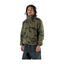 Howl Berber Fleece in Washed Camo – on model