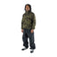 Howl Berber Fleece in Washed Camo – full length