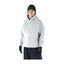 Howl DWR Logo Hoodie in Heather Grey – on model