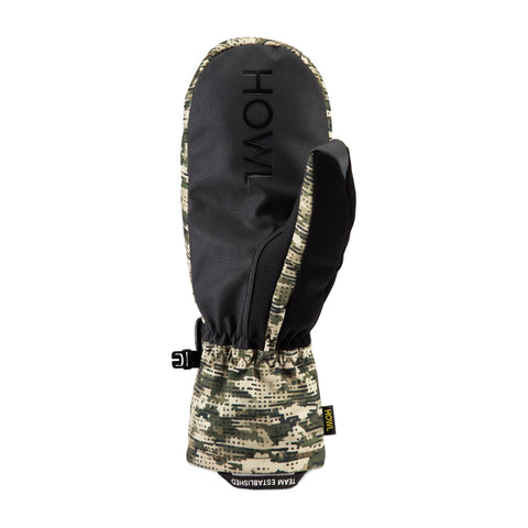 Howl Fairbanks Mitt in Glitch Camo – palm