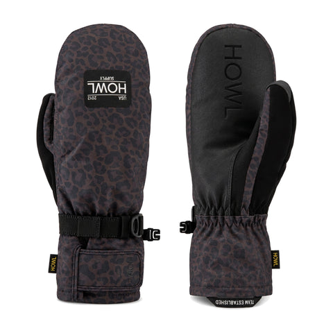 Howl Fairbanks Mitt in Leopard Print – pair