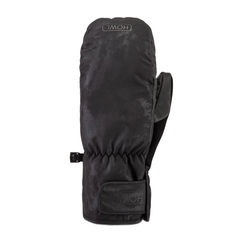 Howl Flyweight Mitt in Black Etched Camo – back of hand