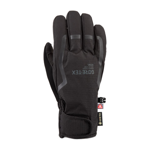 Howl Helm GORE-TEX Glove in Black – back of hand