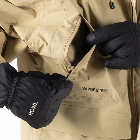 Howl Heritage Jacket in Tan – detail