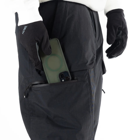 Howl Heritage Pant in Black – pocket detail