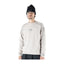 Howl Midweight Crew in Cream/Midnight – on model