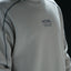 Howl Midweight Crew in Cream/Midnight – detail
