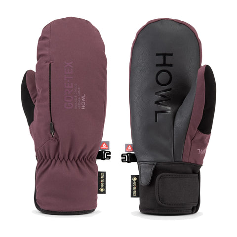 Howl Pocket GORE-TEX Mitt in Plum – pair