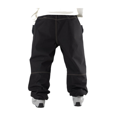 Howl Public Workwear Pant in Black – back