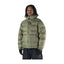 Howl Puffy Jacket in Army – front