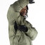 Howl Puffy Jacket in Army – detail