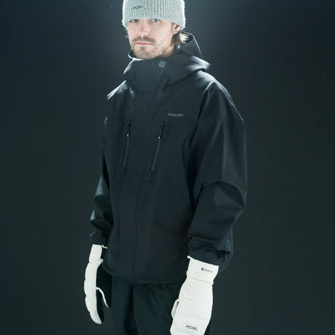 Howl Shell Jacket in Black – studio
