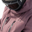 Howl Shell Jacket in Plum – detail