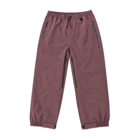 Howl Shell Pant in Plum – flat lay
