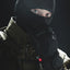 Howl Taped Facemask in Black – worn