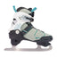 K2 Alexis BOA Figure Blade Women's Ice Skates 2027 in Grey / Blue – side view