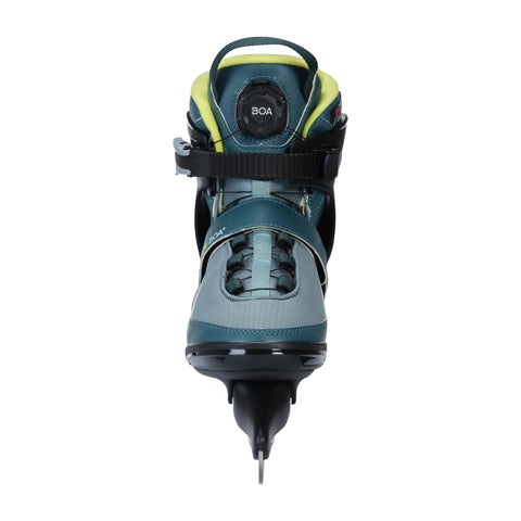 K2 Alexis BOA Women's Ice Skates 2027 in Teal – front view