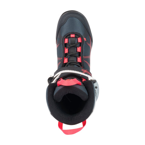 K2 Alexis Figure Blade Women's Ice Skates 2027 in Grey / Pink – front view