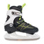 K2 Alexis Women's Ice Skates 2027 in Grey / Green – side view