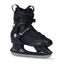 K2 F.I.T. BOA Men's Ice Skates 2027 in Black / Acid Yellow – three-quarter view