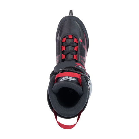 K2 F.I.T. Men's Ice Skates 2027 in Black / Red – front view