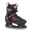 K2 F.I.T. Men's Ice Skates 2027 in Black / Red – three-quarter view