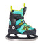 K2 Marlee Kids' Ice Skates 2027 in Turquoise / Yellow – side view