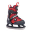K2 Rink Raven BOA Kids' Ice Skates 2027 in Black / Red – three-quarter view