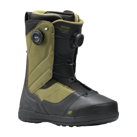 K2 Maysis Snowboard Boots 2027 in Green Fatigue