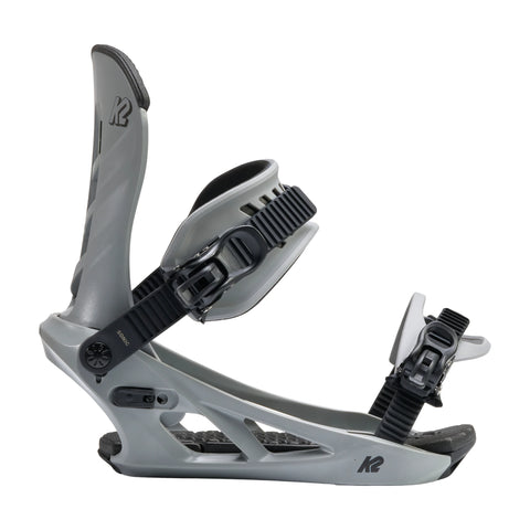 K2 Sonic Snowboard Bindings 2027 in Grey