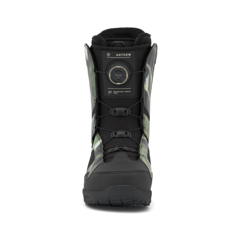Ride Anthem Snowboard Boots 2027 in Swamp Camo – front view