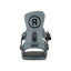 Ride C-4 Snowboard Bindings 2027 in Grey – rear view of highback