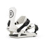 Ride C-4 Snowboard Bindings 2027 in White – three-quarter view
